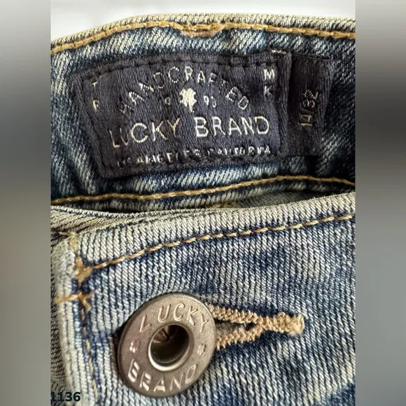 1136 Lucky Brand Hayden Skinny Jeans 14/32 (35x31.5) NWT