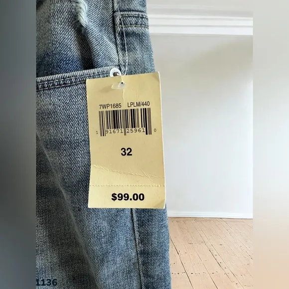 1136 Lucky Brand Hayden Skinny Jeans 14/32 (35x31.5) NWT