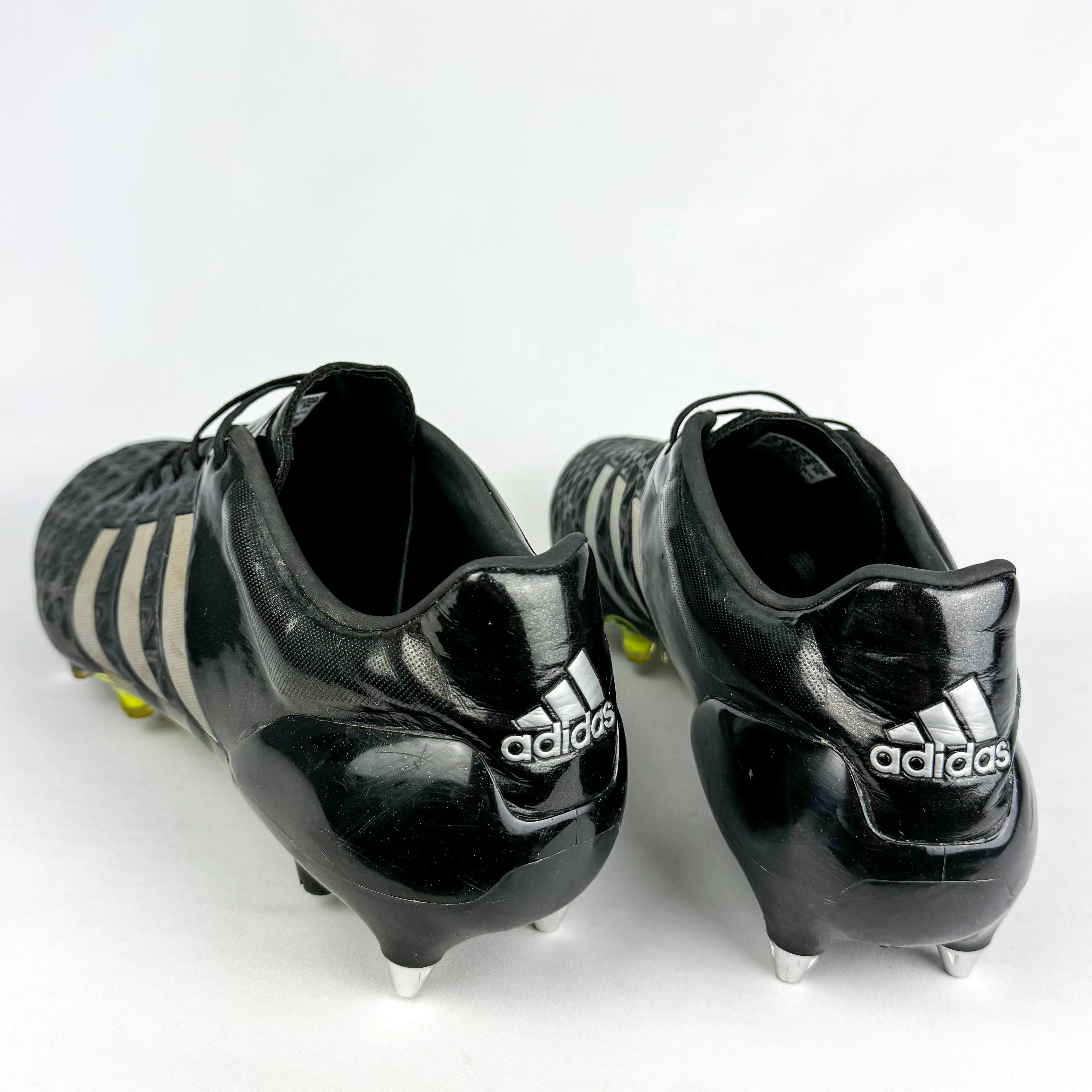 Adidas Ace 15.1 SG - Black/Silver Metallic/Solar Yellow *Pre-Owned*