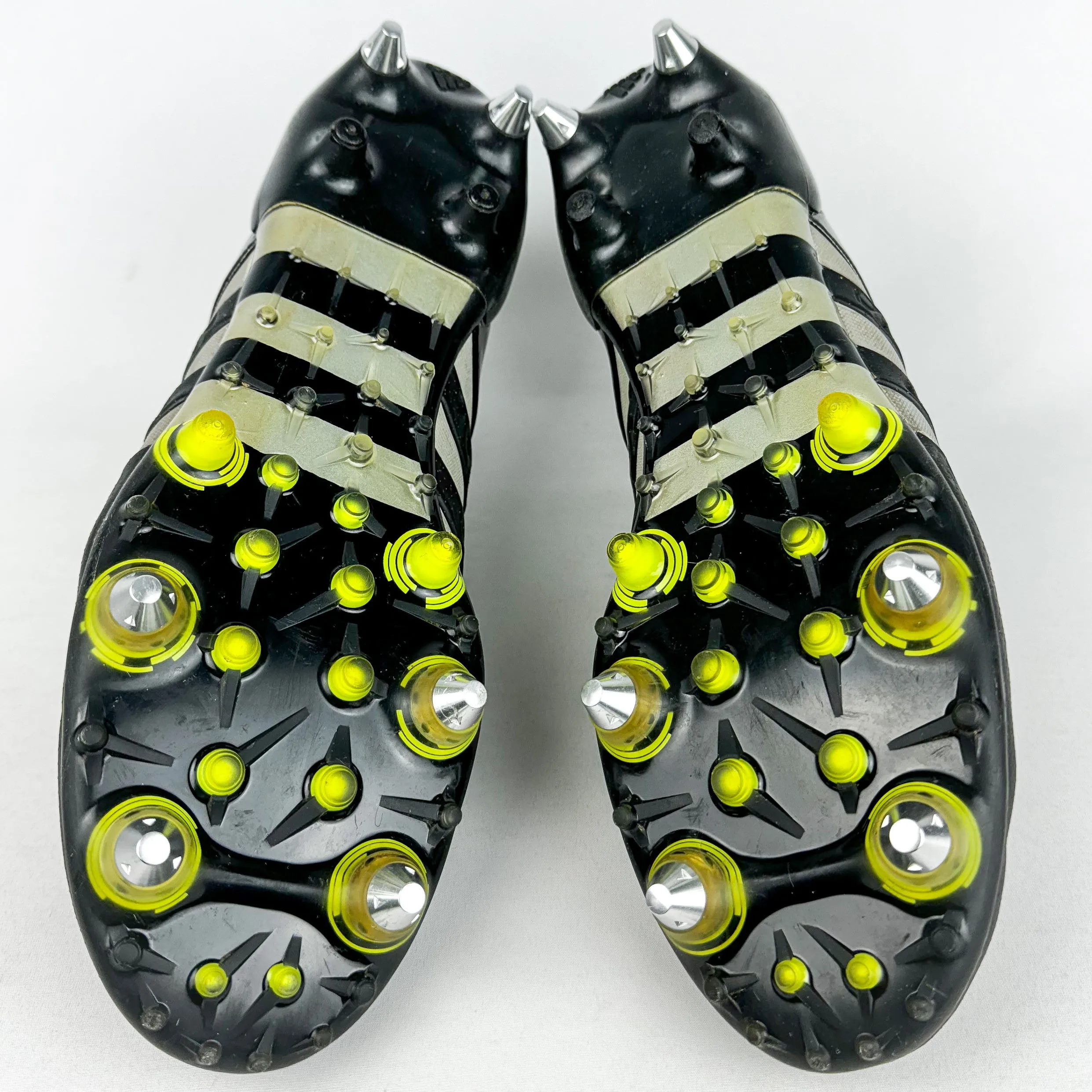 Adidas Ace 15.1 SG - Black/Silver Metallic/Solar Yellow *Pre-Owned*