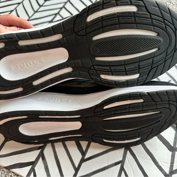 Adidas Men's Size 12 Wide Ultrabounce Black Running Shoe with Box