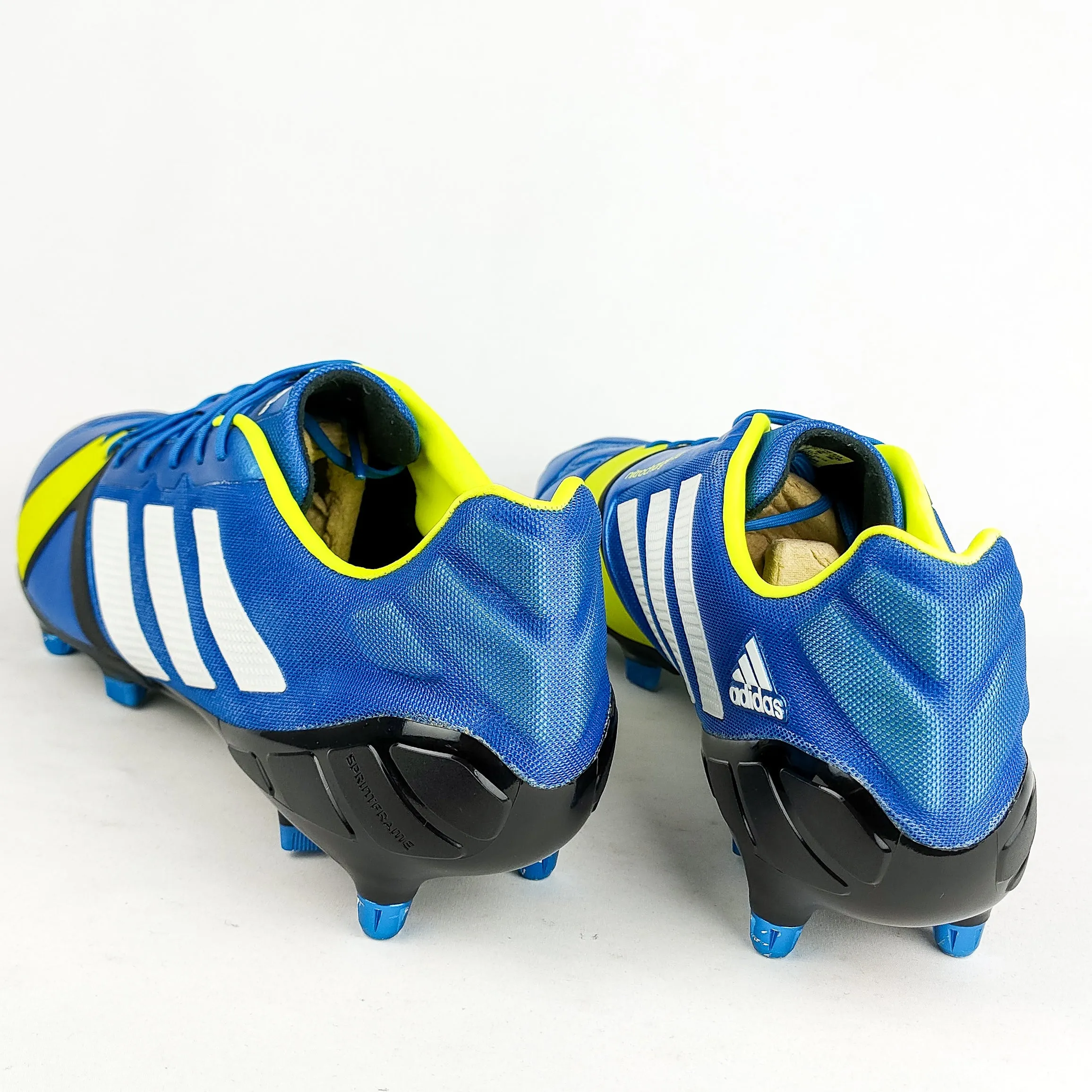Adidas Nitrocharge 1.0 SG - Blue/Electricity Yellow/Black/White *As New*