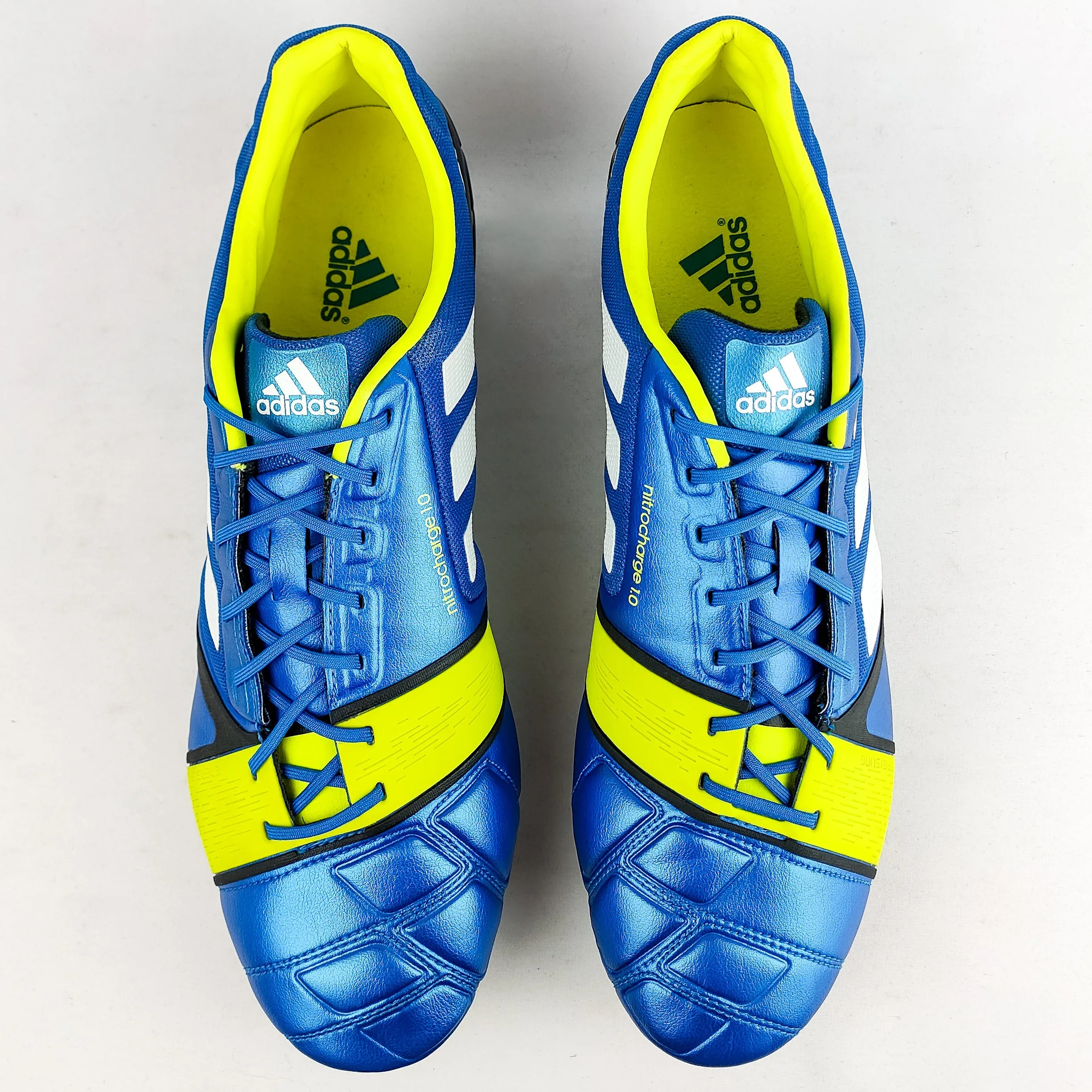 Adidas Nitrocharge 1.0 SG - Blue/Electricity Yellow/Black/White *As New*