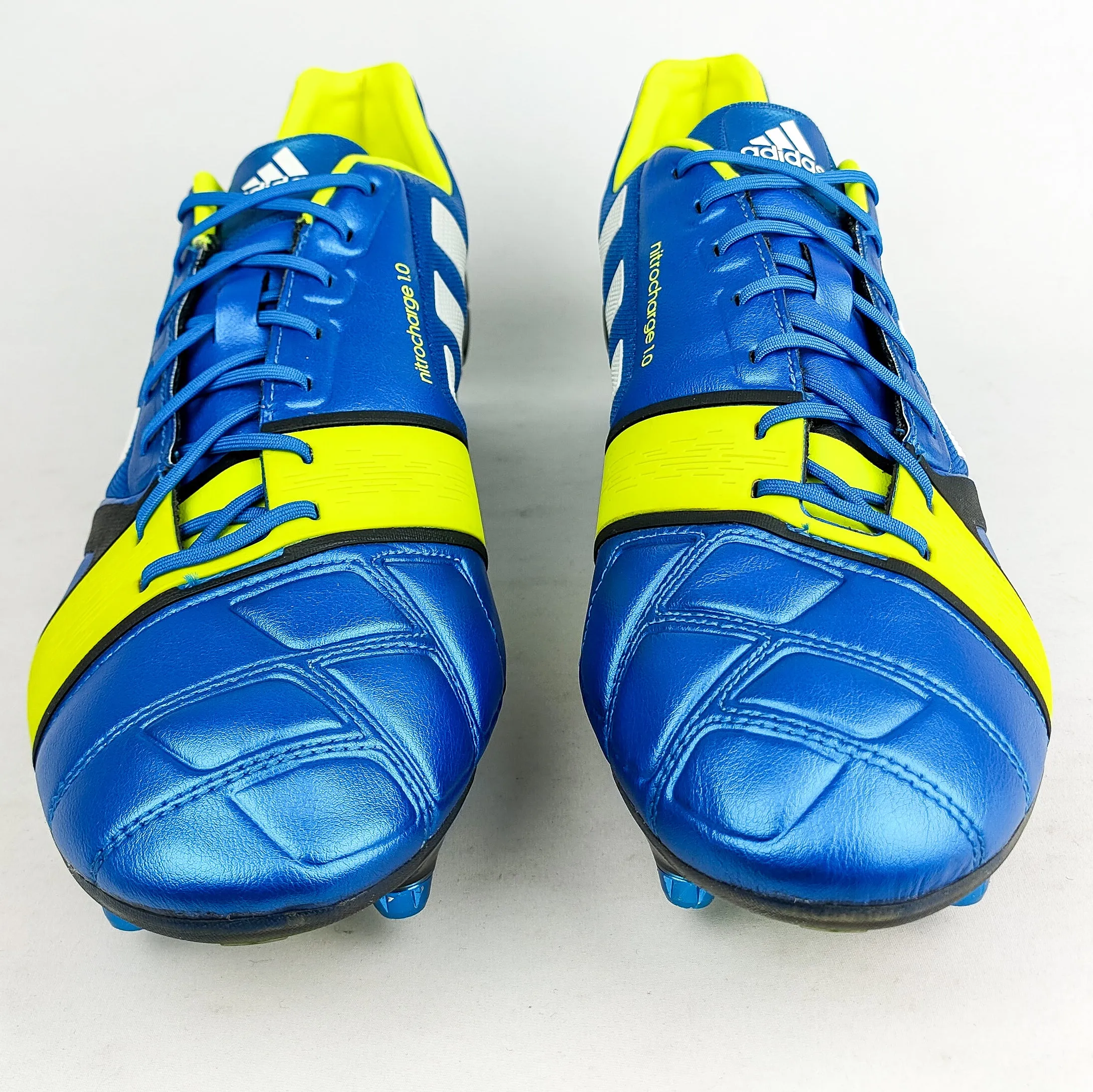 Adidas Nitrocharge 1.0 SG - Blue/Electricity Yellow/Black/White *As New*