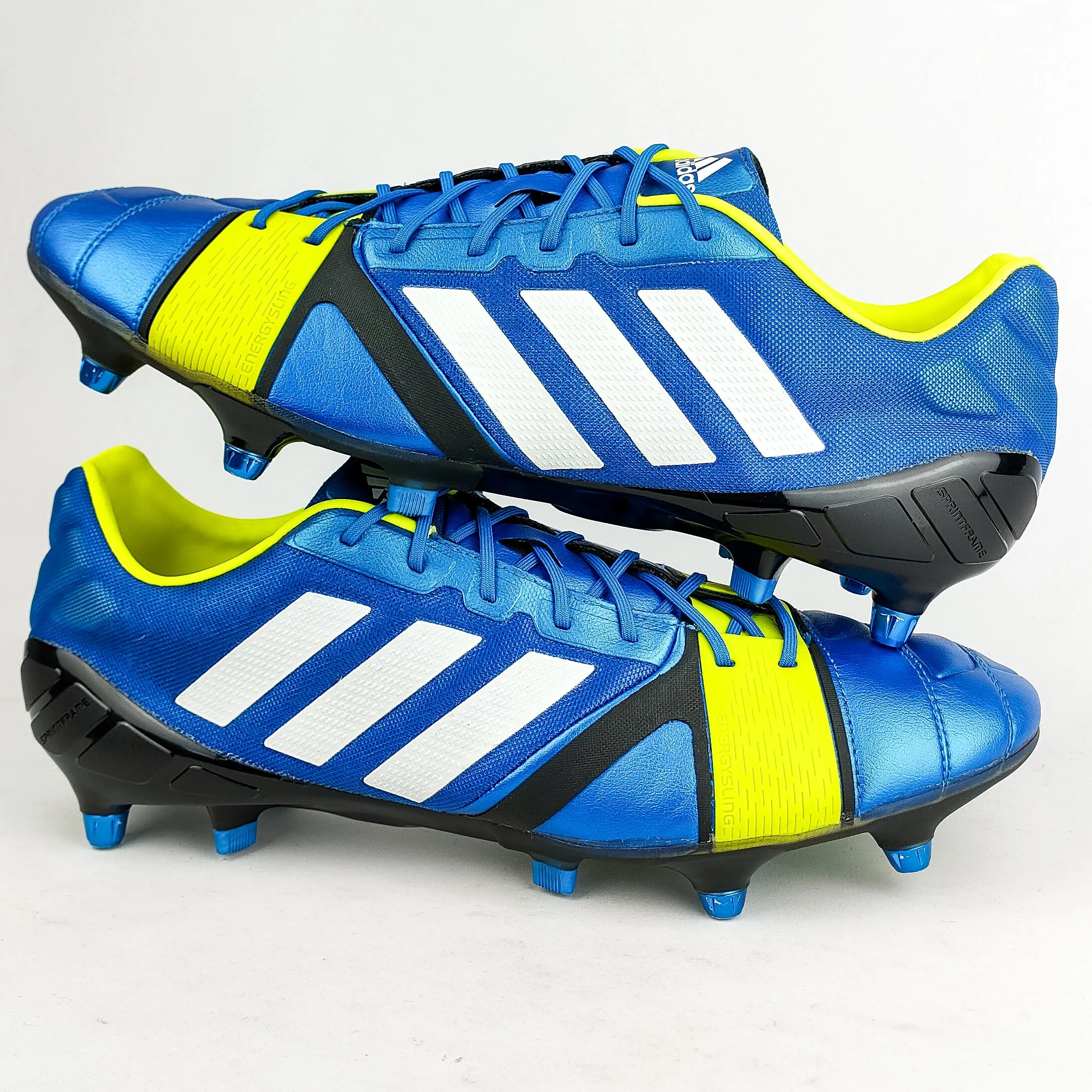 Adidas Nitrocharge 1.0 SG - Blue/Electricity Yellow/Black/White *As New*