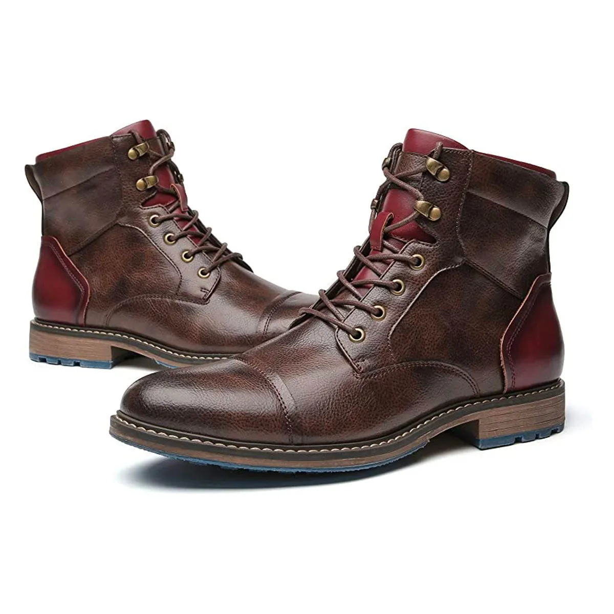 Alexander | Elegant Handcrafted Premium Leather Oxford Boots for Men