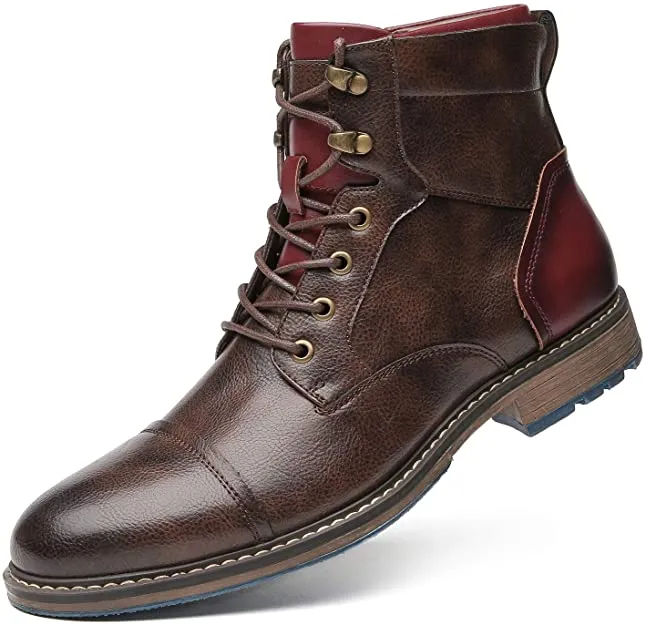 Alexander | Elegant Handcrafted Premium Leather Oxford Boots for Men