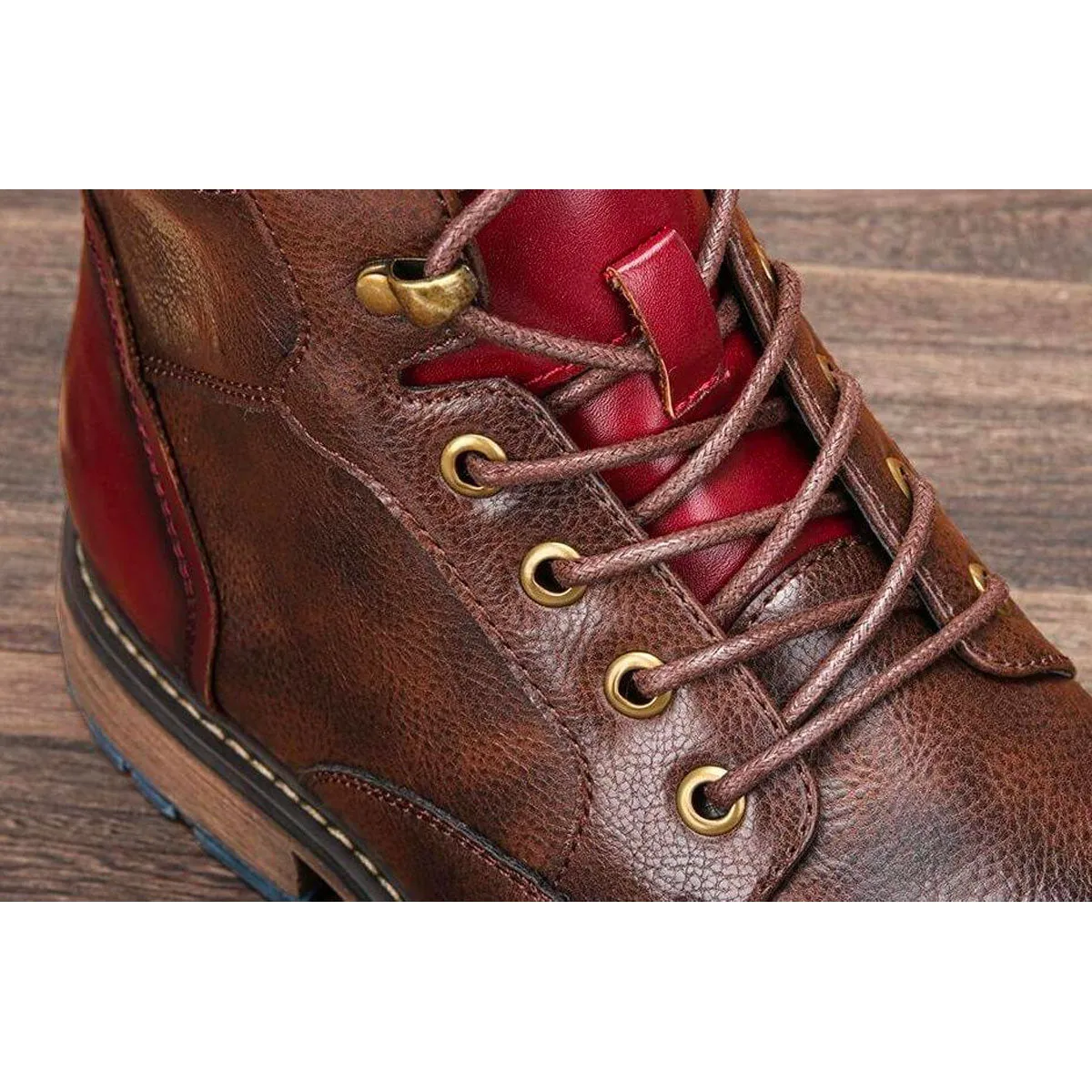 Alexander | Elegant Handcrafted Premium Leather Oxford Boots for Men