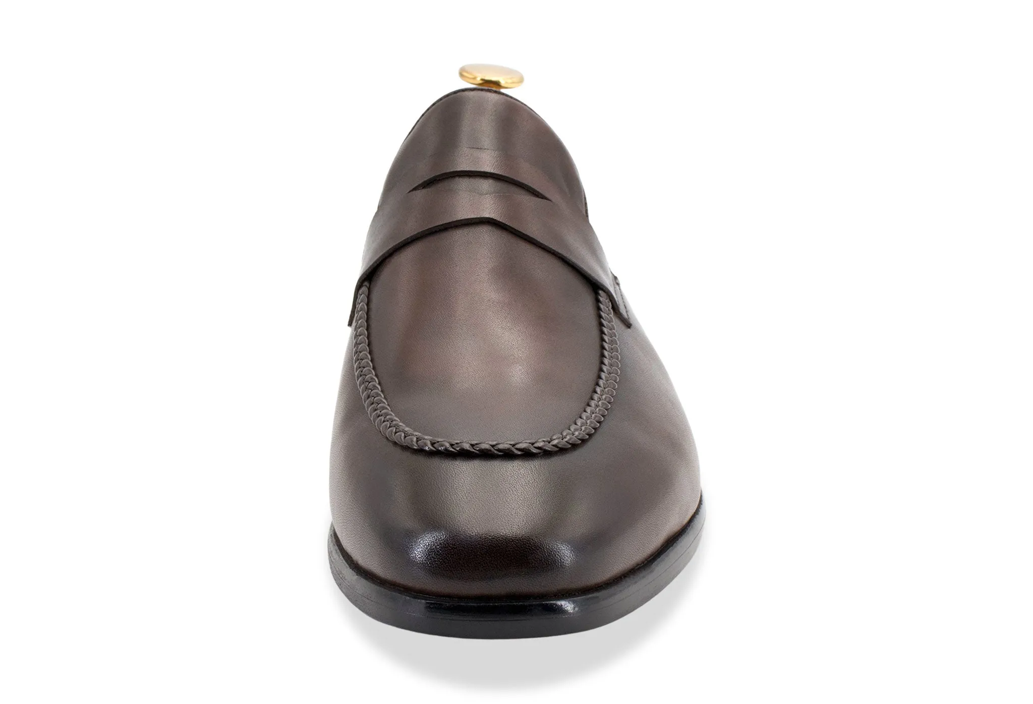 Arrecifes Blake Stitch Walnut Loafer