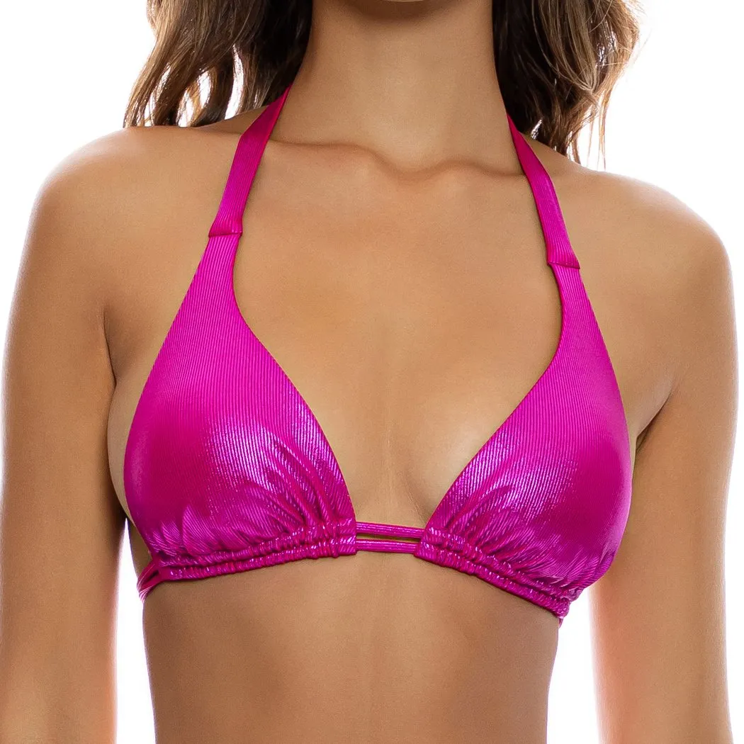 BABES JUST WANT SUN - Triangle Halter Top