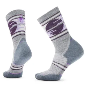 Bas Smartwool Trail Run Targeted Cushion Sunset Trail Crew Femmes