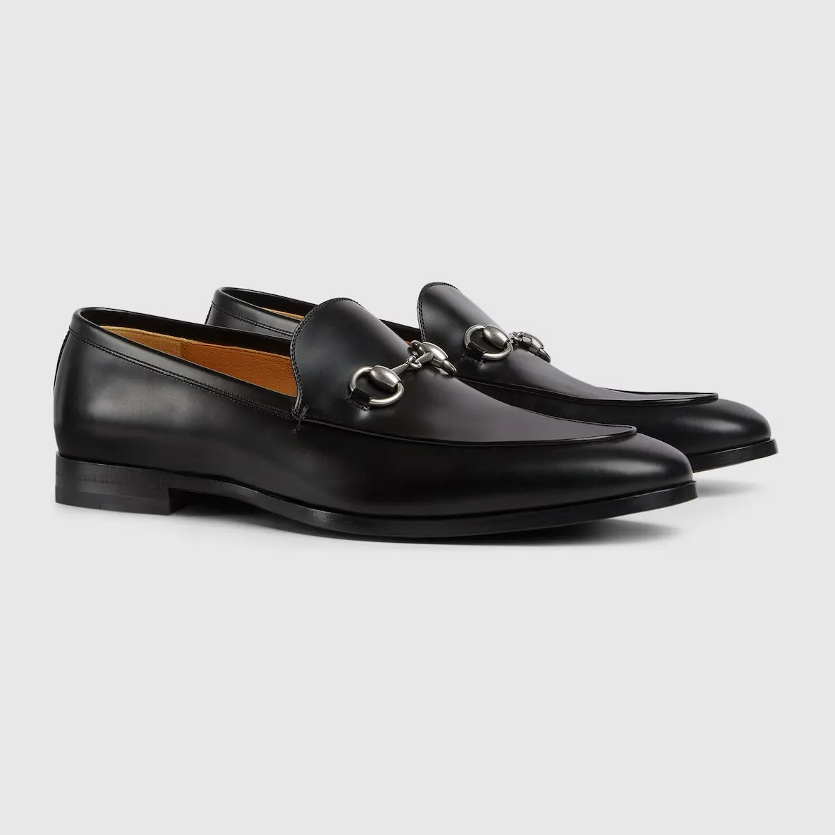BLACK GUCCI MEN SHOES