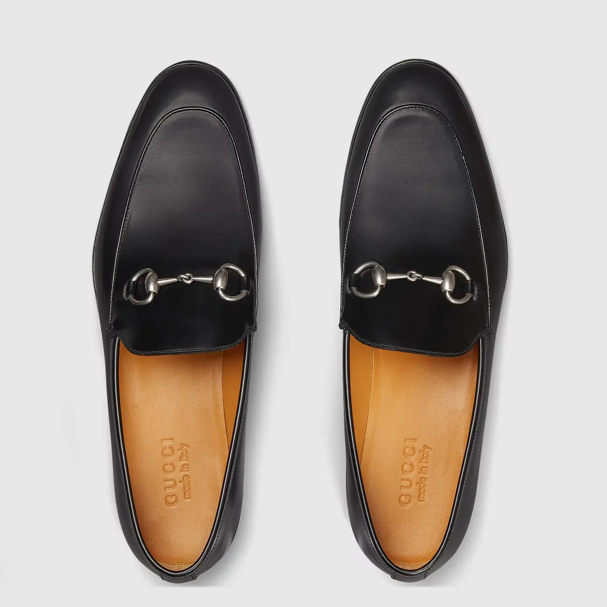 BLACK GUCCI MEN SHOES
