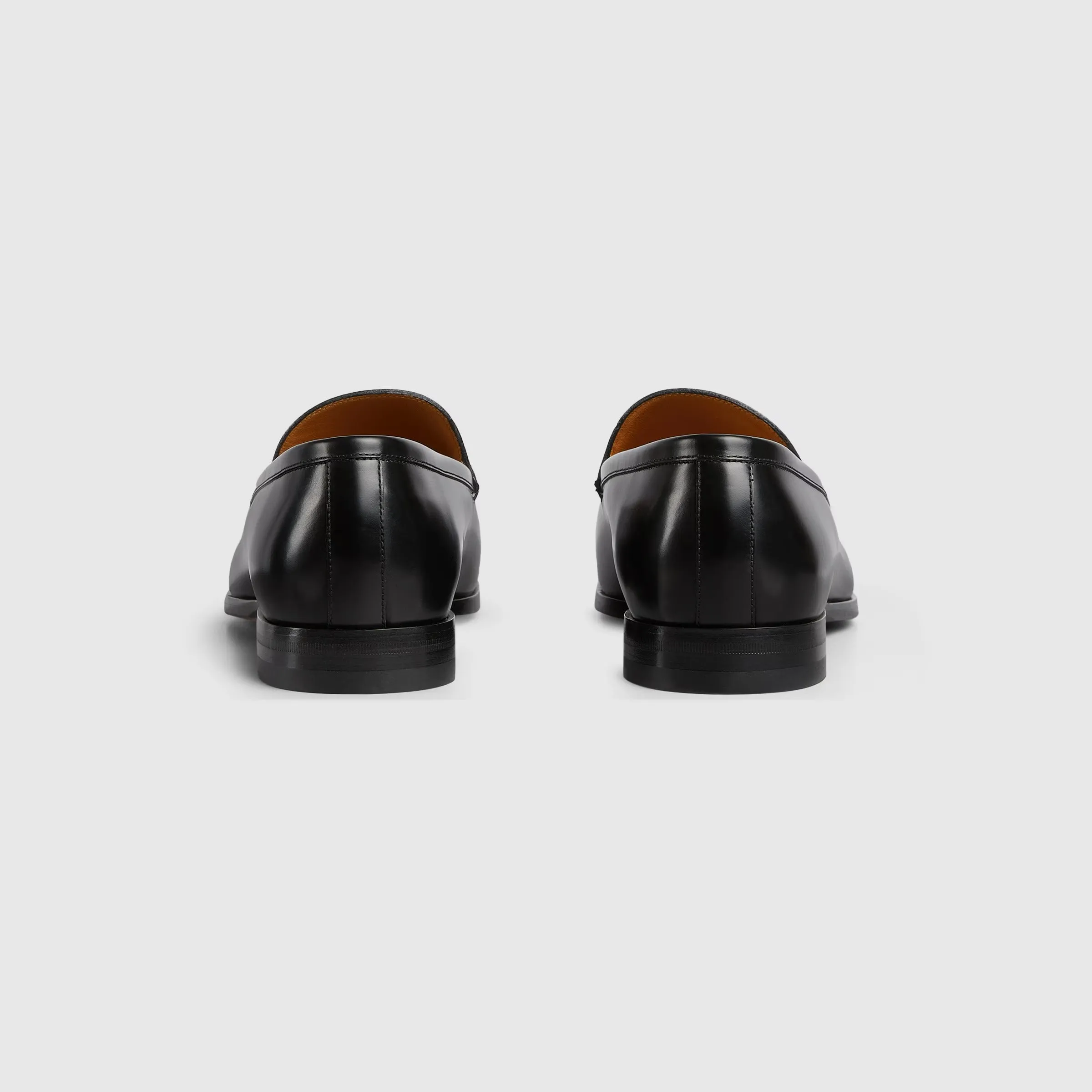 BLACK GUCCI MEN SHOES
