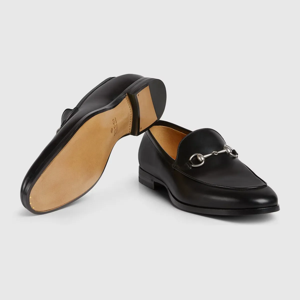 BLACK GUCCI MEN SHOES
