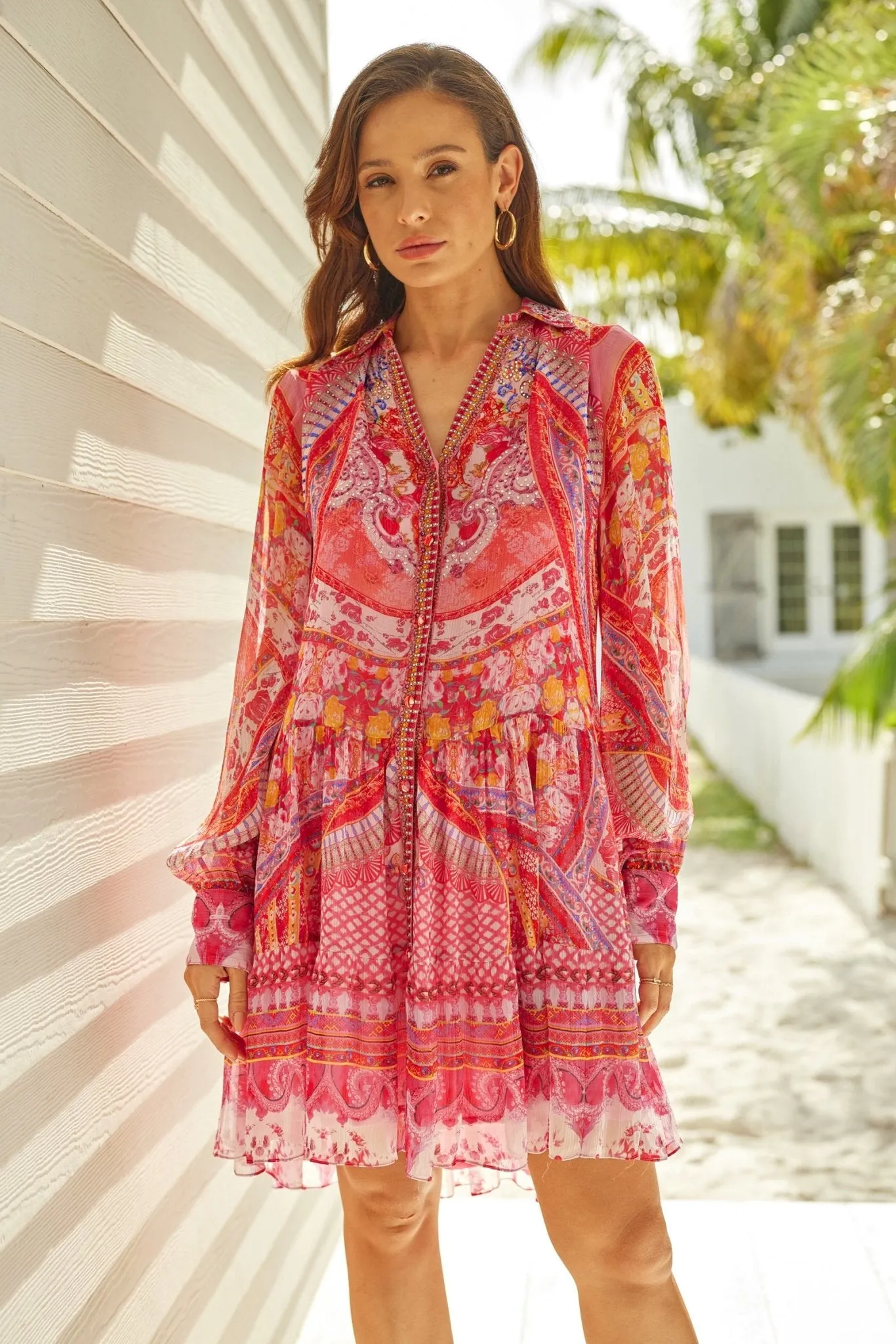 BOHEMIA SHIRT DRESS