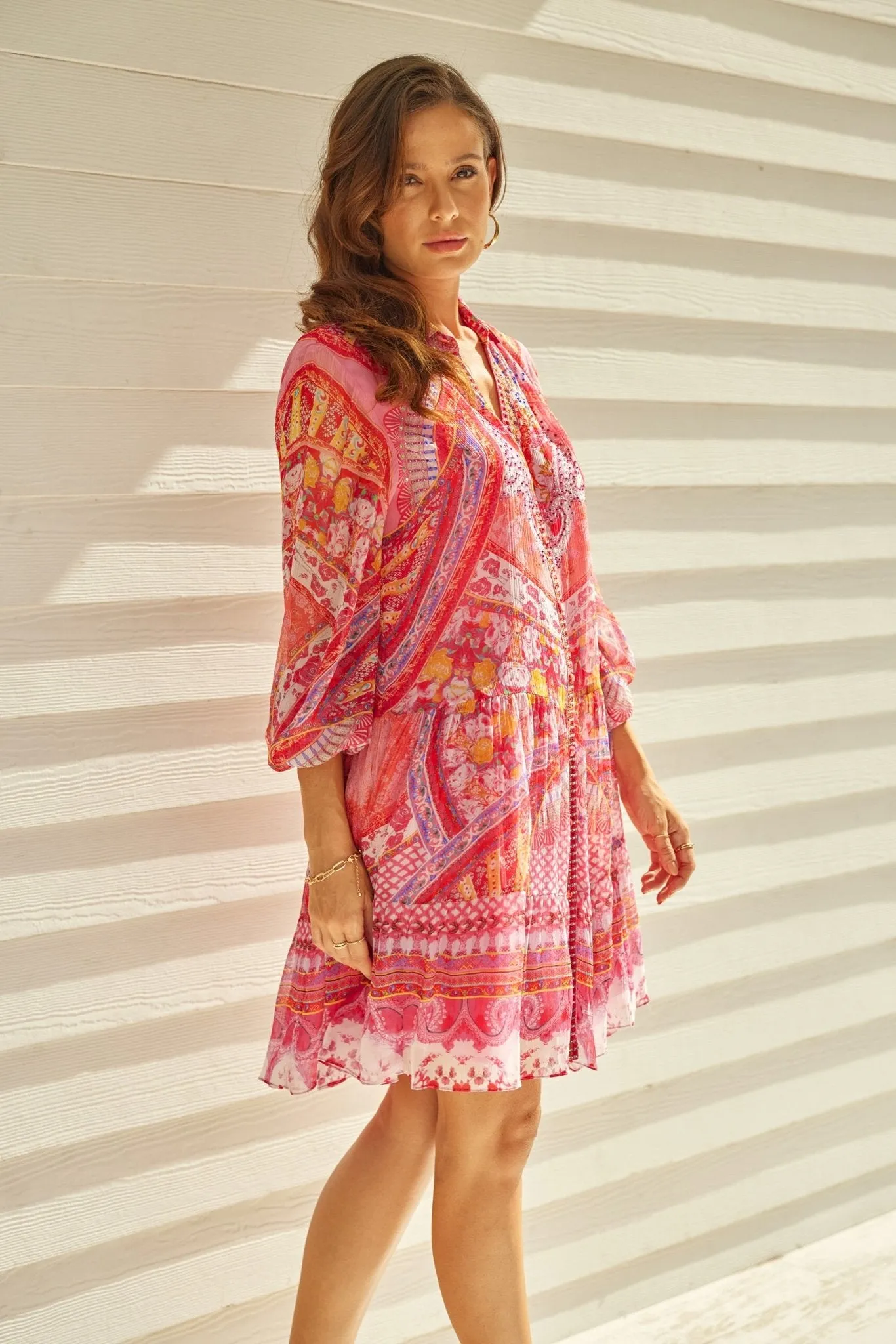BOHEMIA SHIRT DRESS