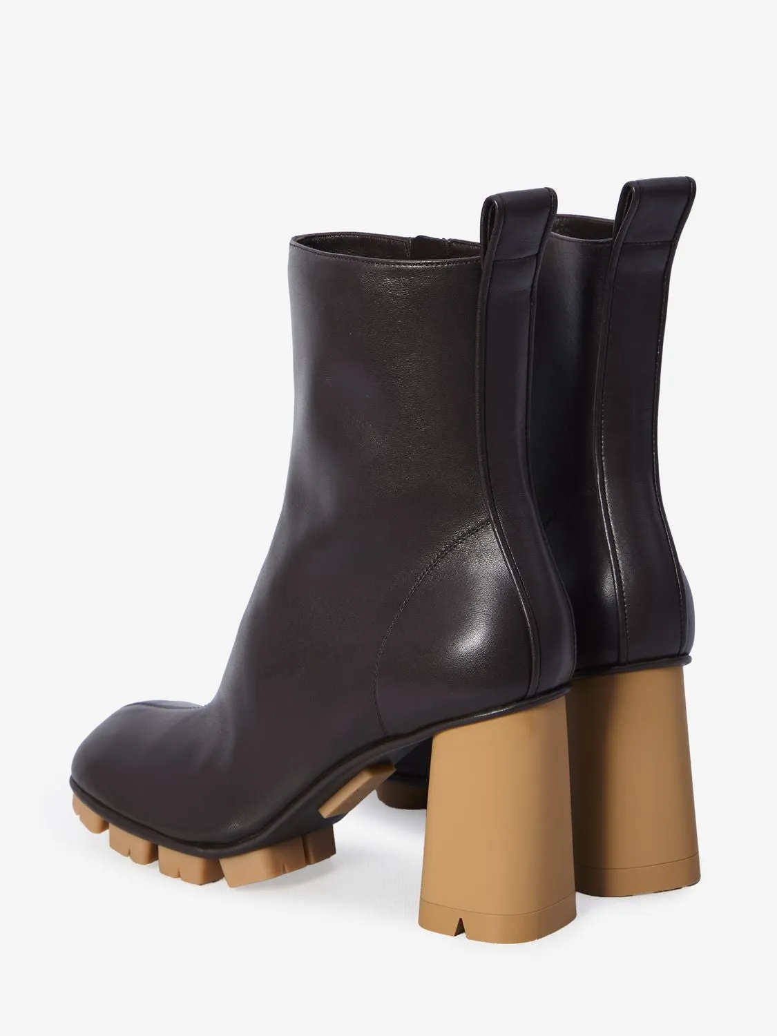 BOTTEGA VENETA Shore Ankle Boots - 8.5cm Block Heel