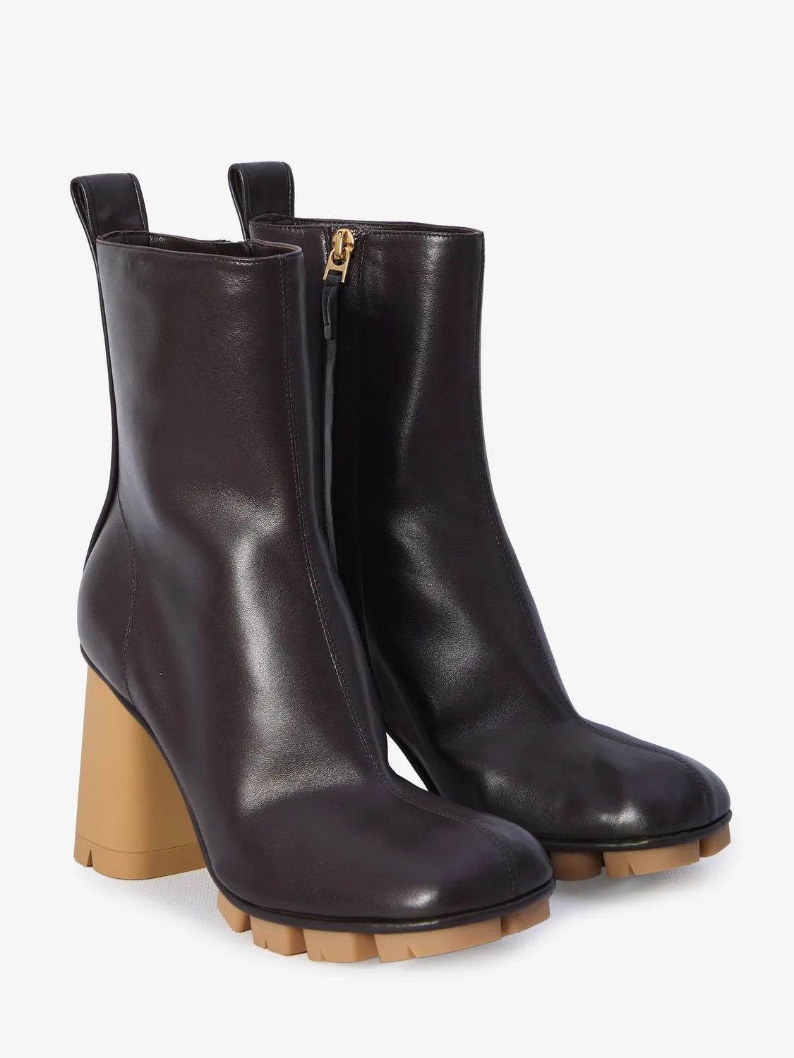 BOTTEGA VENETA Shore Ankle Boots - 8.5cm Block Heel