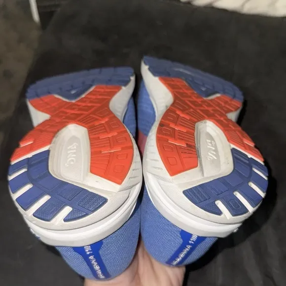 Brooks Cornflower Blue Coral Ravenna 11 Road Running Shoe Comfy Size 9.5