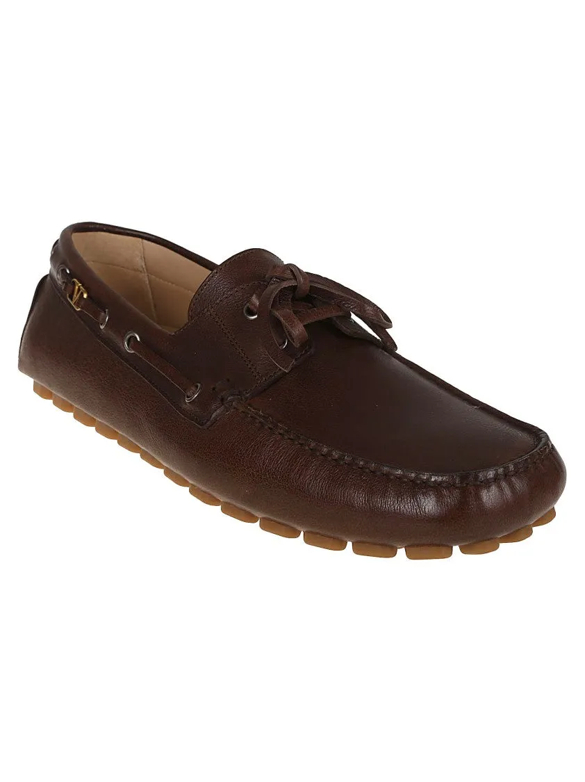 Buffalo Leather Fastaway Driver Loafer