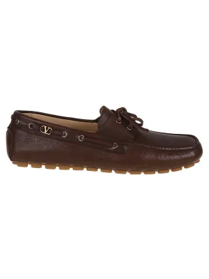 Buffalo Leather Fastaway Driver Loafer