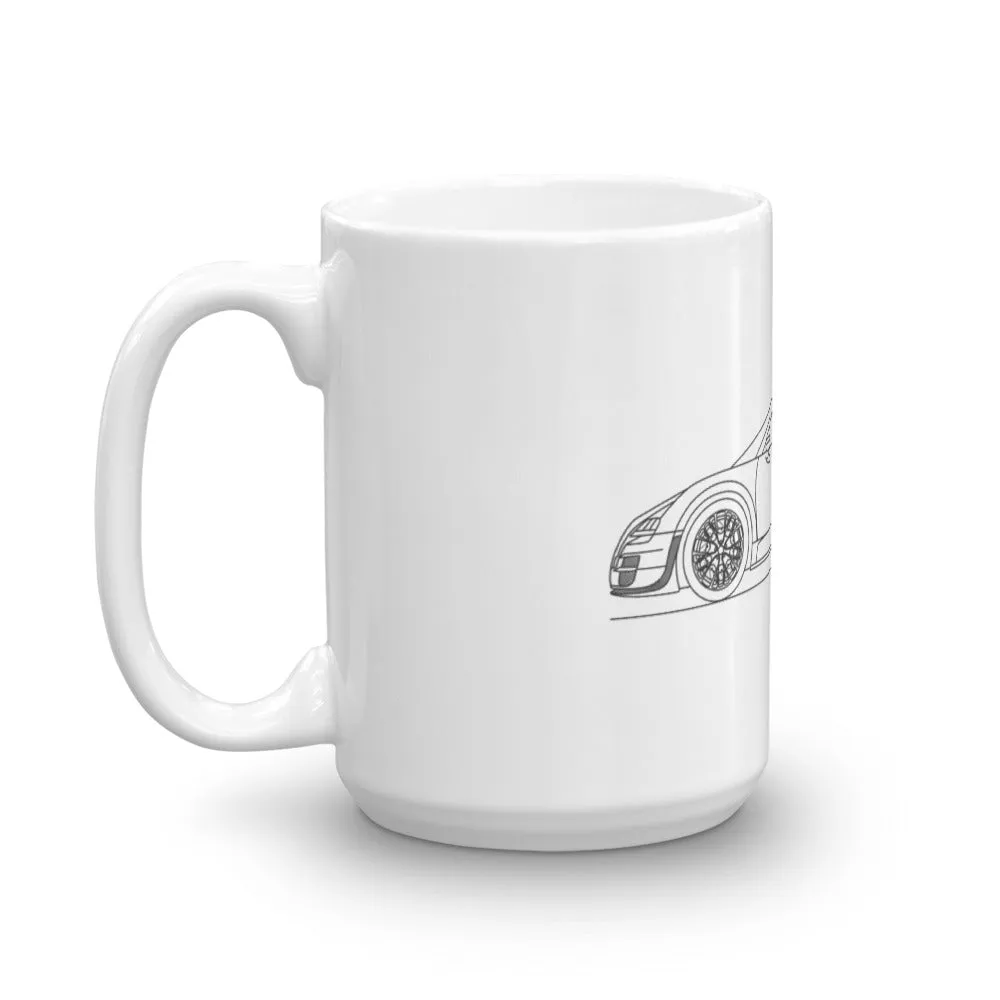 Bugatti Veyron 16.4 Super Sport Outline Mug
