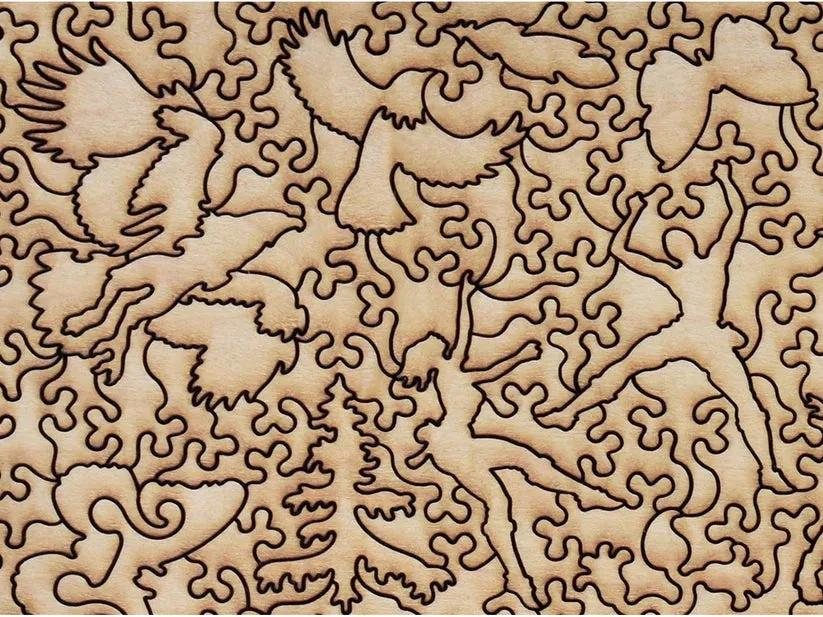 Chautauqua Trail Wooden Puzzle