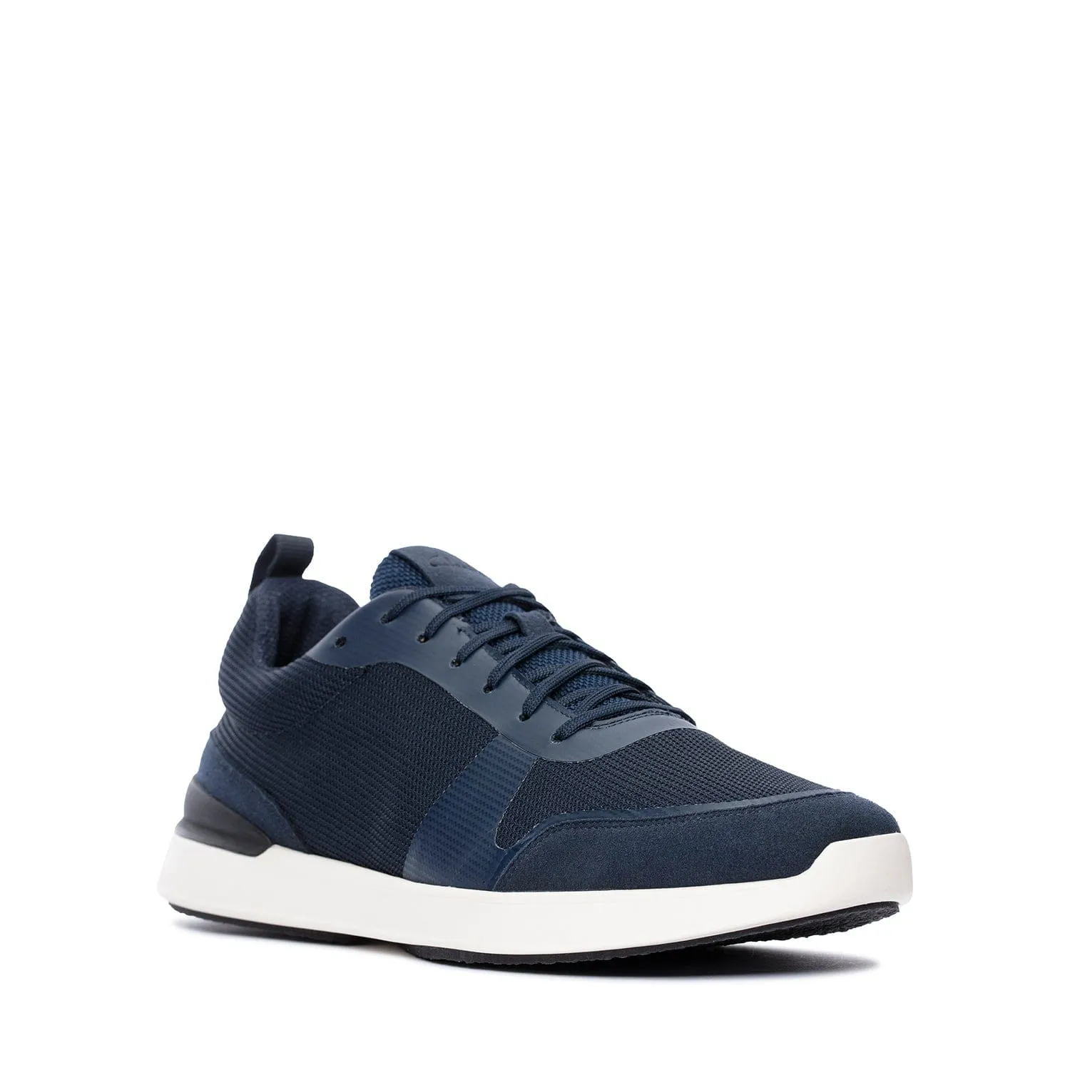 Clarks Lt Lace - Shoes - Navy Knit - 261687717 - G Width (Standard Fit)