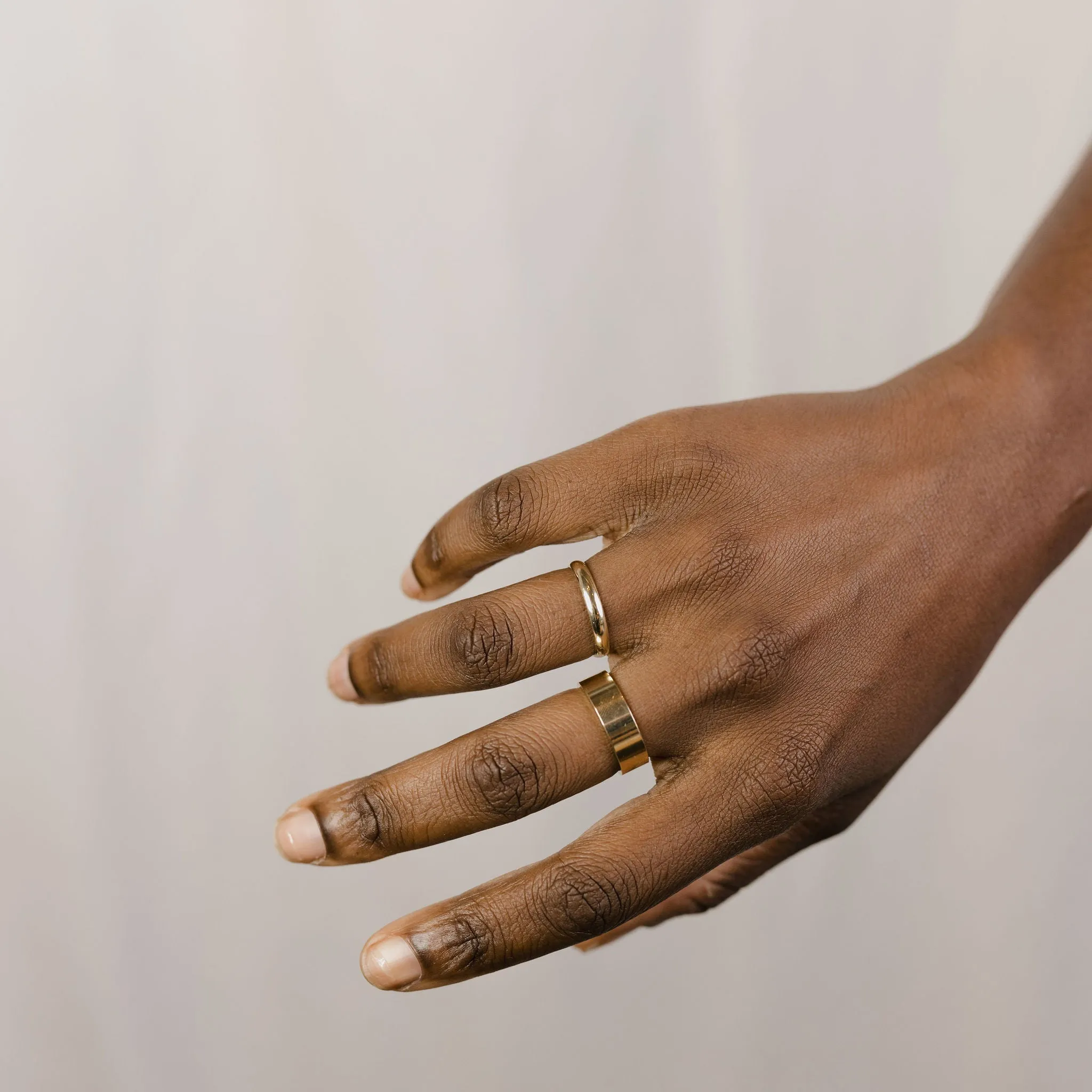 Classic Half Round Wedding Band