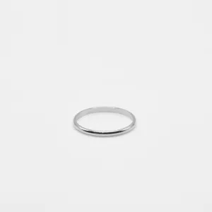 Classic Half Round Wedding Band