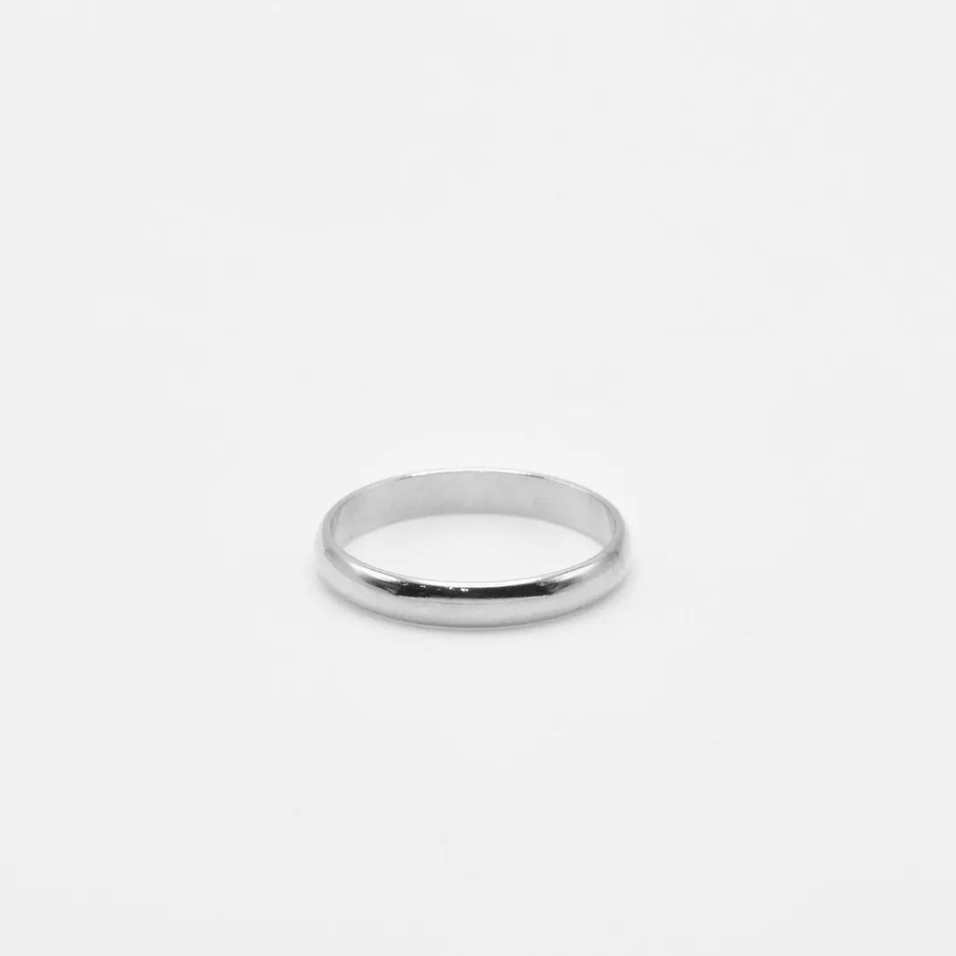 Classic Half Round Wedding Band