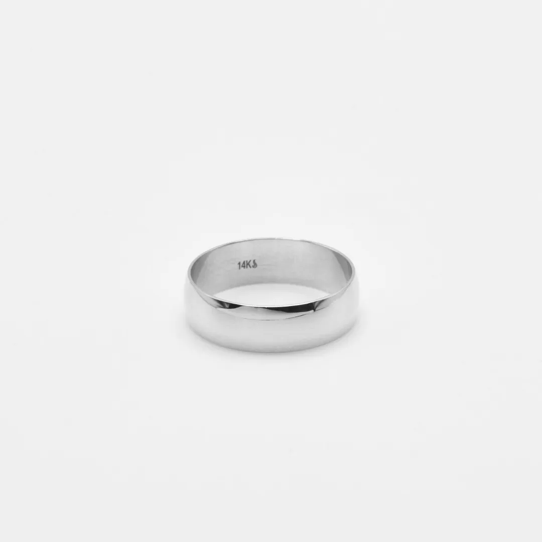 Classic Half Round Wedding Band