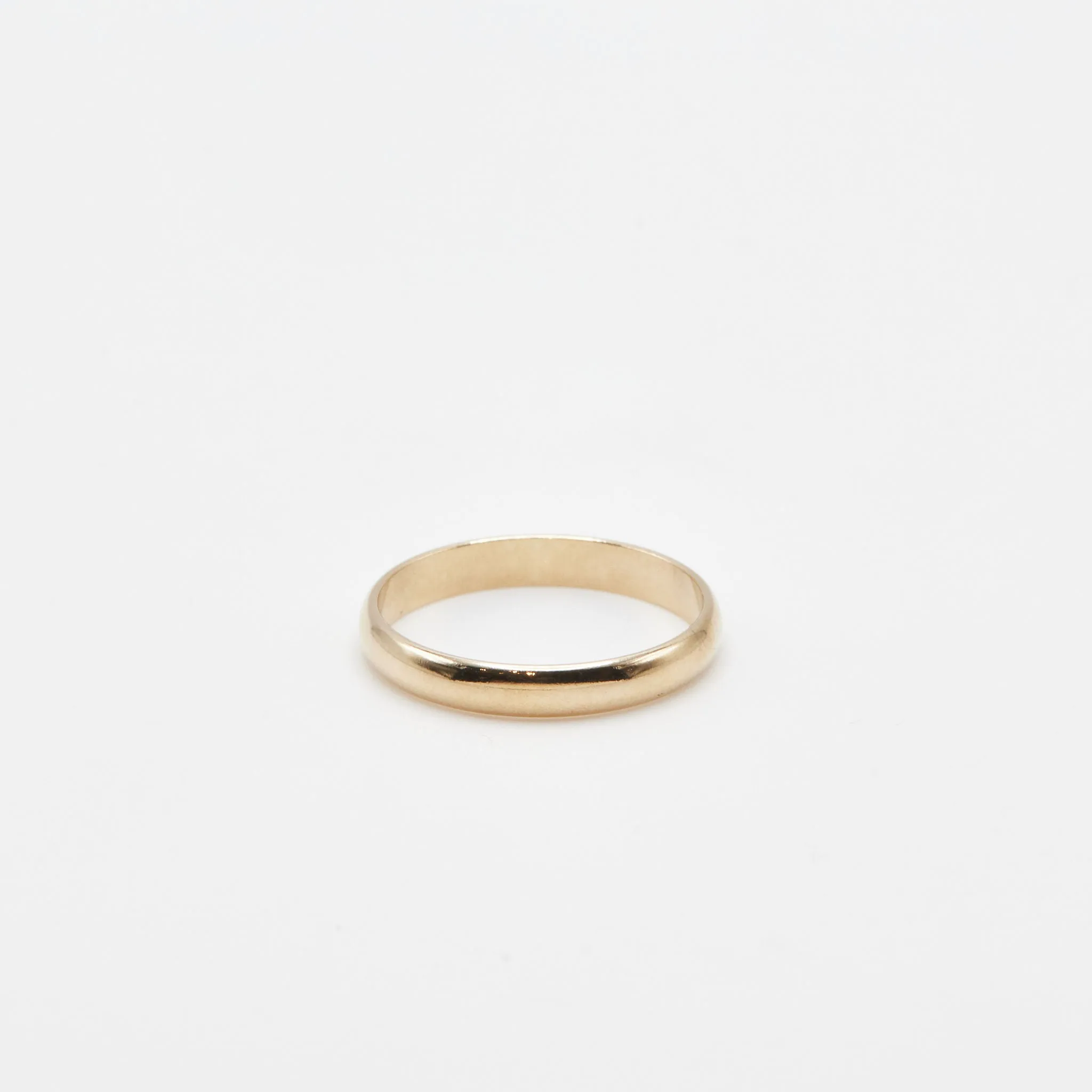Classic Half Round Wedding Band
