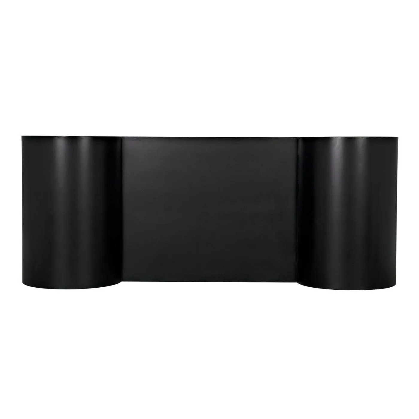 Concierge Desk, Black Steel