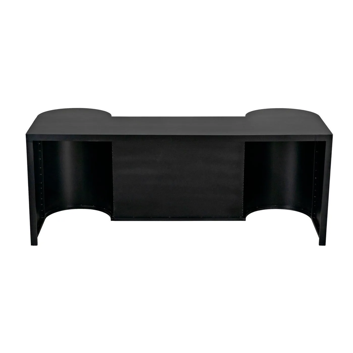 Concierge Desk, Black Steel