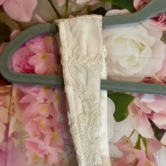 Coveted Delight White Sequin Mesh Embroidered Bustier Mini Dress Xs
