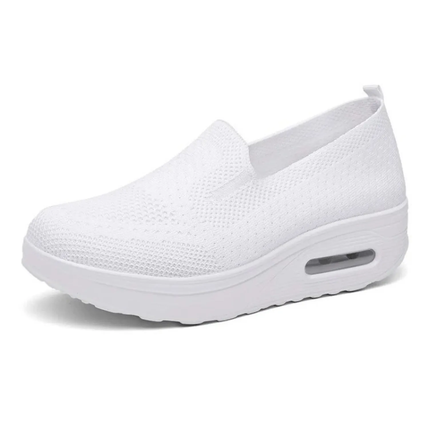 Damen-Slipper von WolffMode: Atmungsaktiv, einfarbig und mit Luftpolsterung