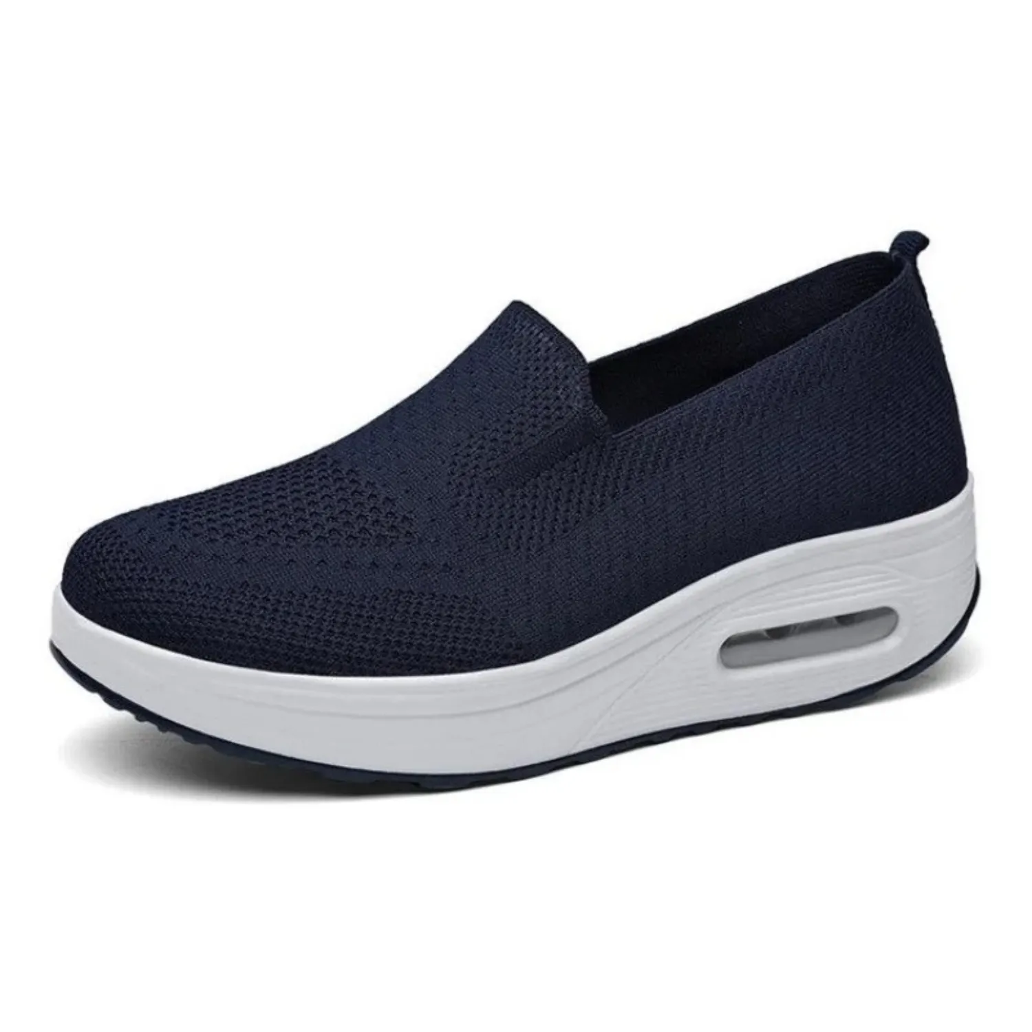 Damen-Slipper von WolffMode: Atmungsaktiv, einfarbig und mit Luftpolsterung