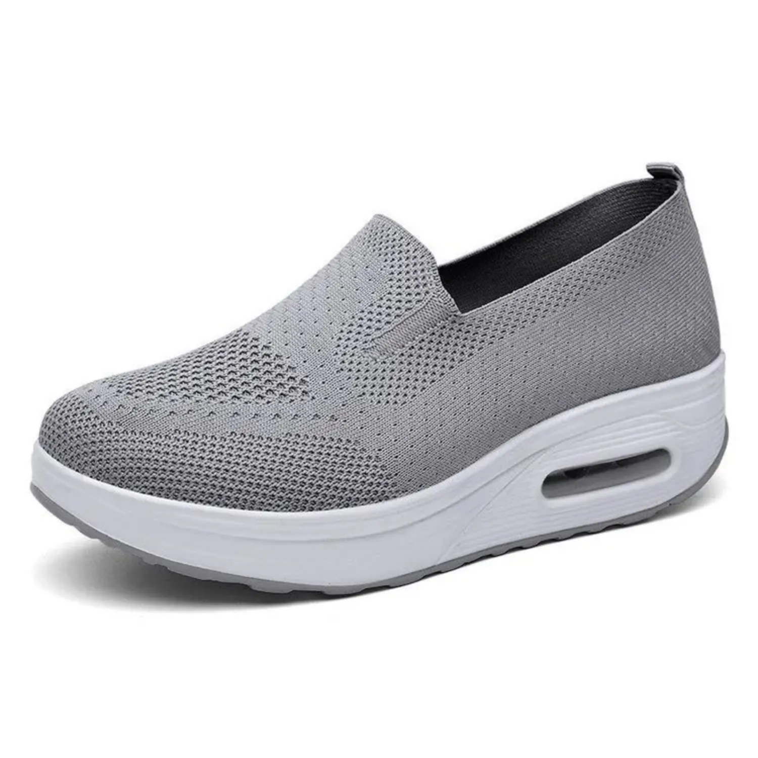 Damen-Slipper von WolffMode: Atmungsaktiv, einfarbig und mit Luftpolsterung