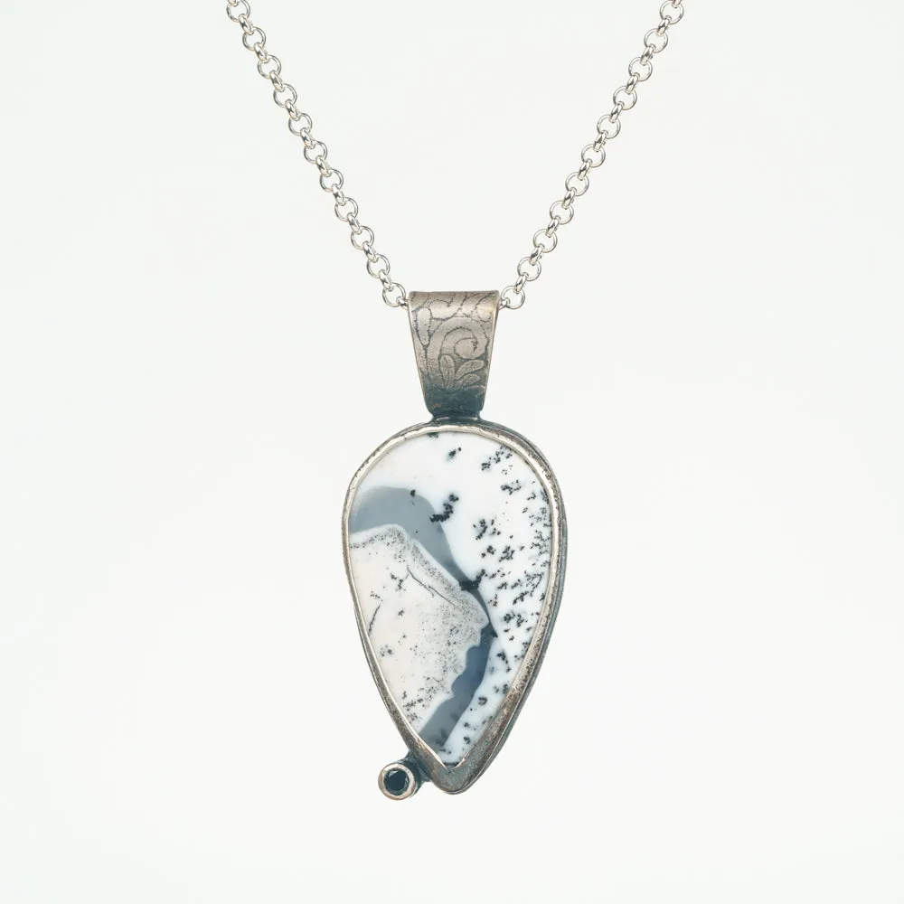 Dendritic Opal Pendant