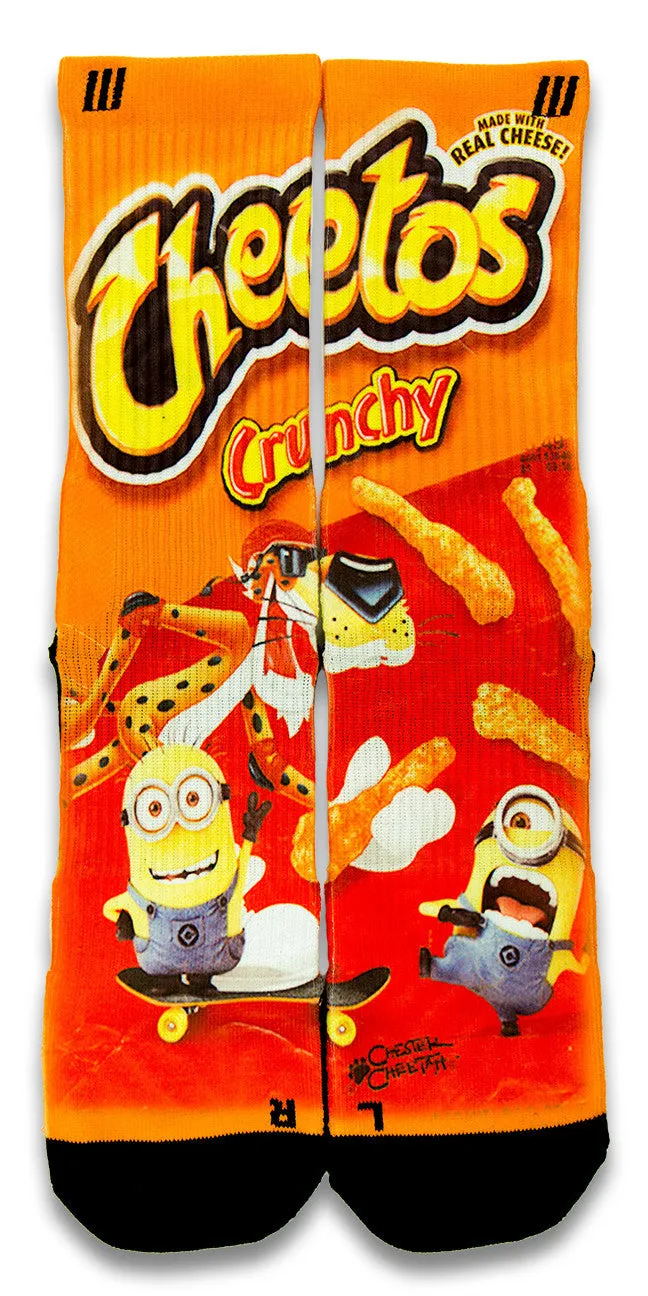 Despicable Cheetos CES Custom Socks