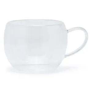 DOUBLE-WALLED CUP & SAUCER SET (250ML, SET OF 2)