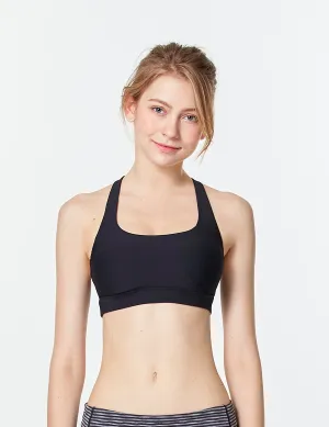 easyoga LESPIRO Rhombus Bra - L1 Black