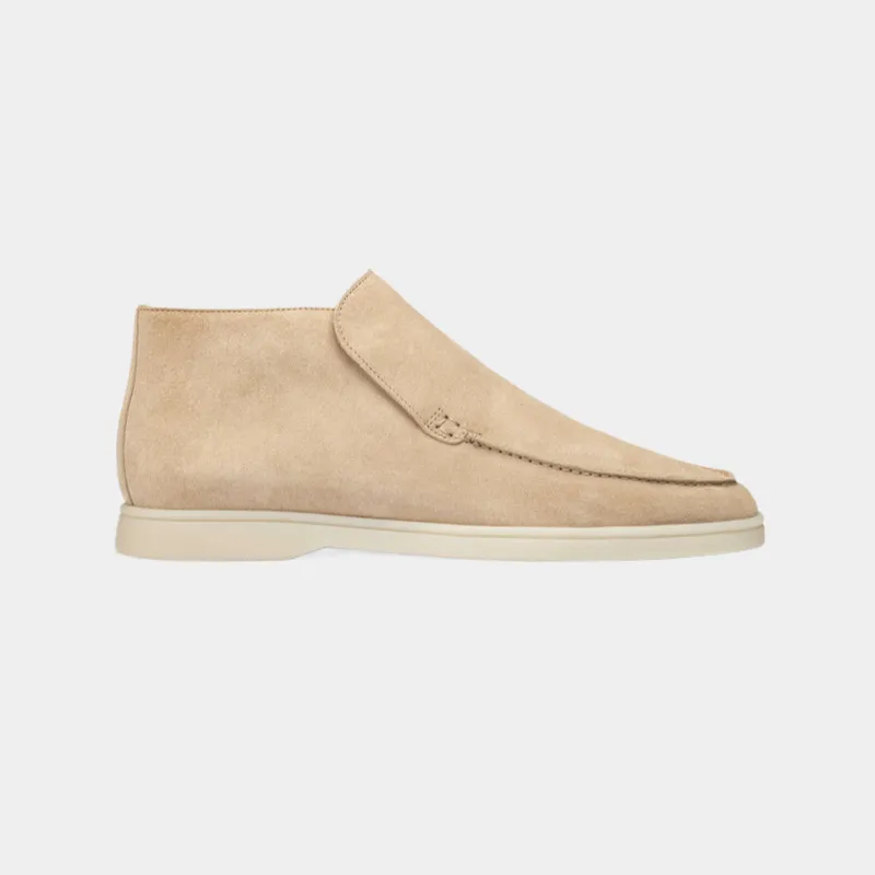 Elegant Calf Suede Men's Loafer Understated Sophistication for Every Occasion