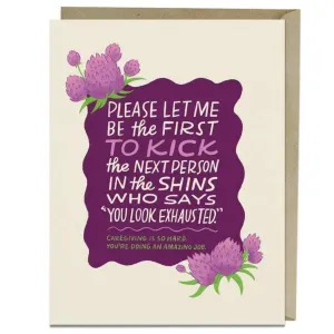 Em & Friends: Caregiving Is Hard Card