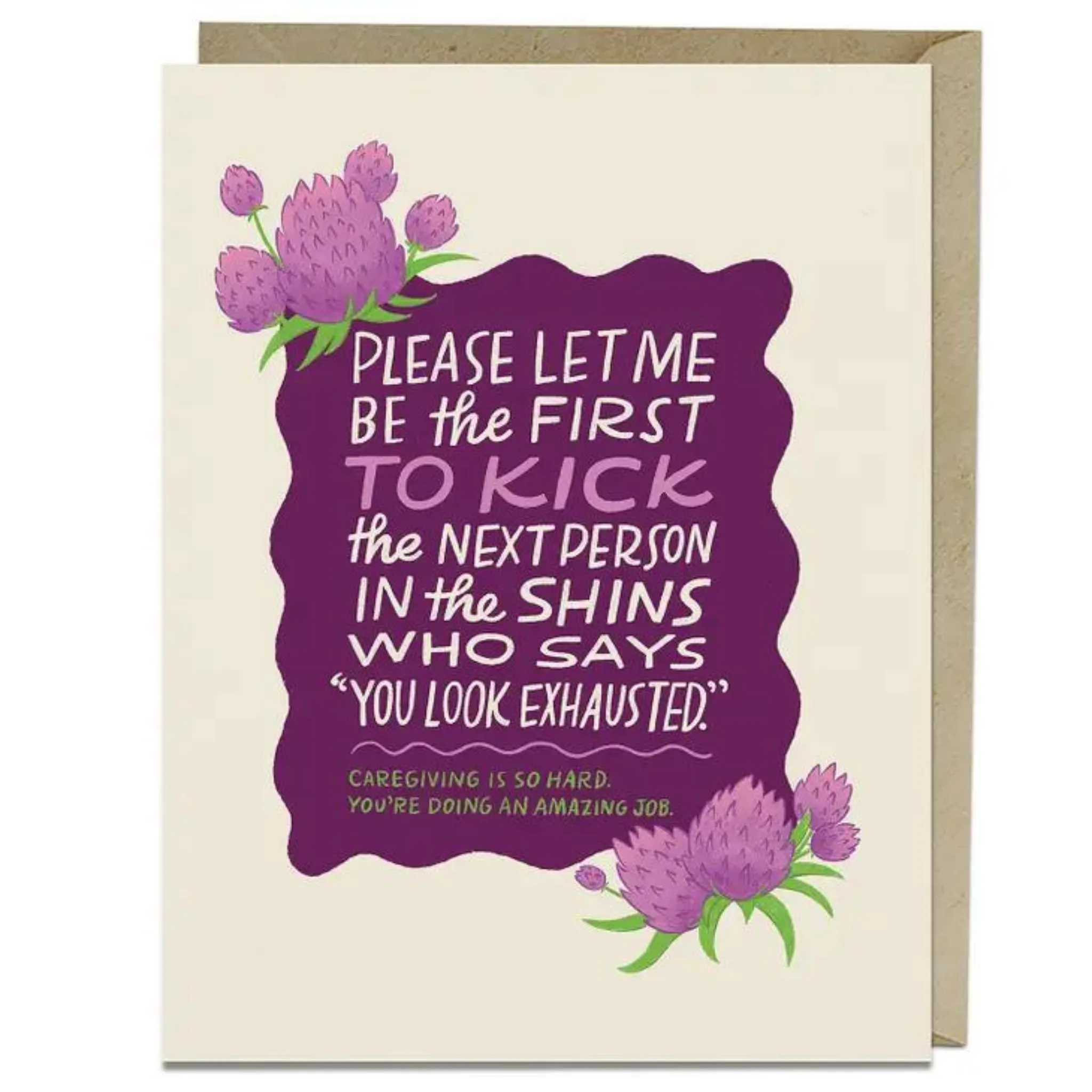 Em & Friends: Caregiving Is Hard Card