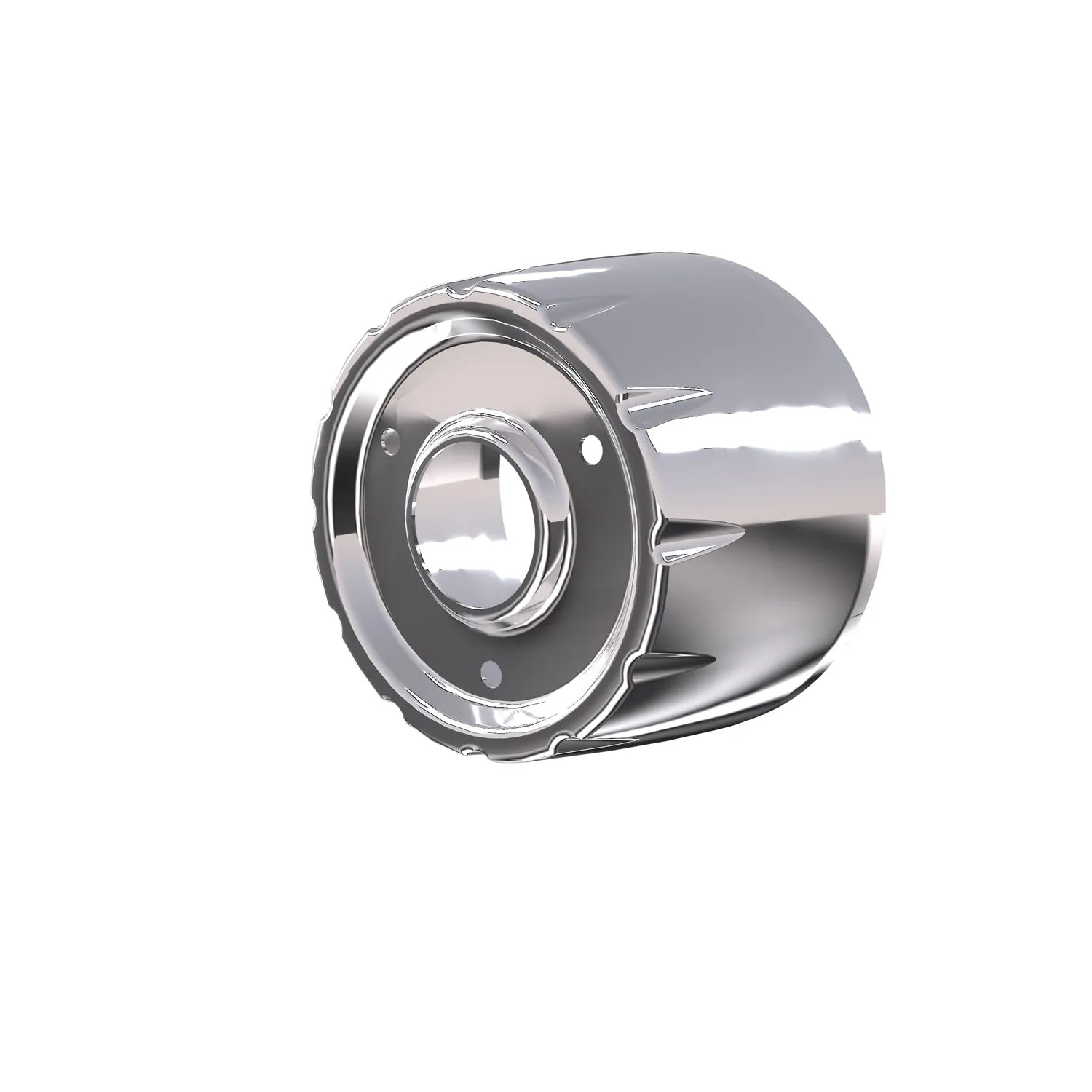 Exhaust End Cap, Chrome - 2890570-156