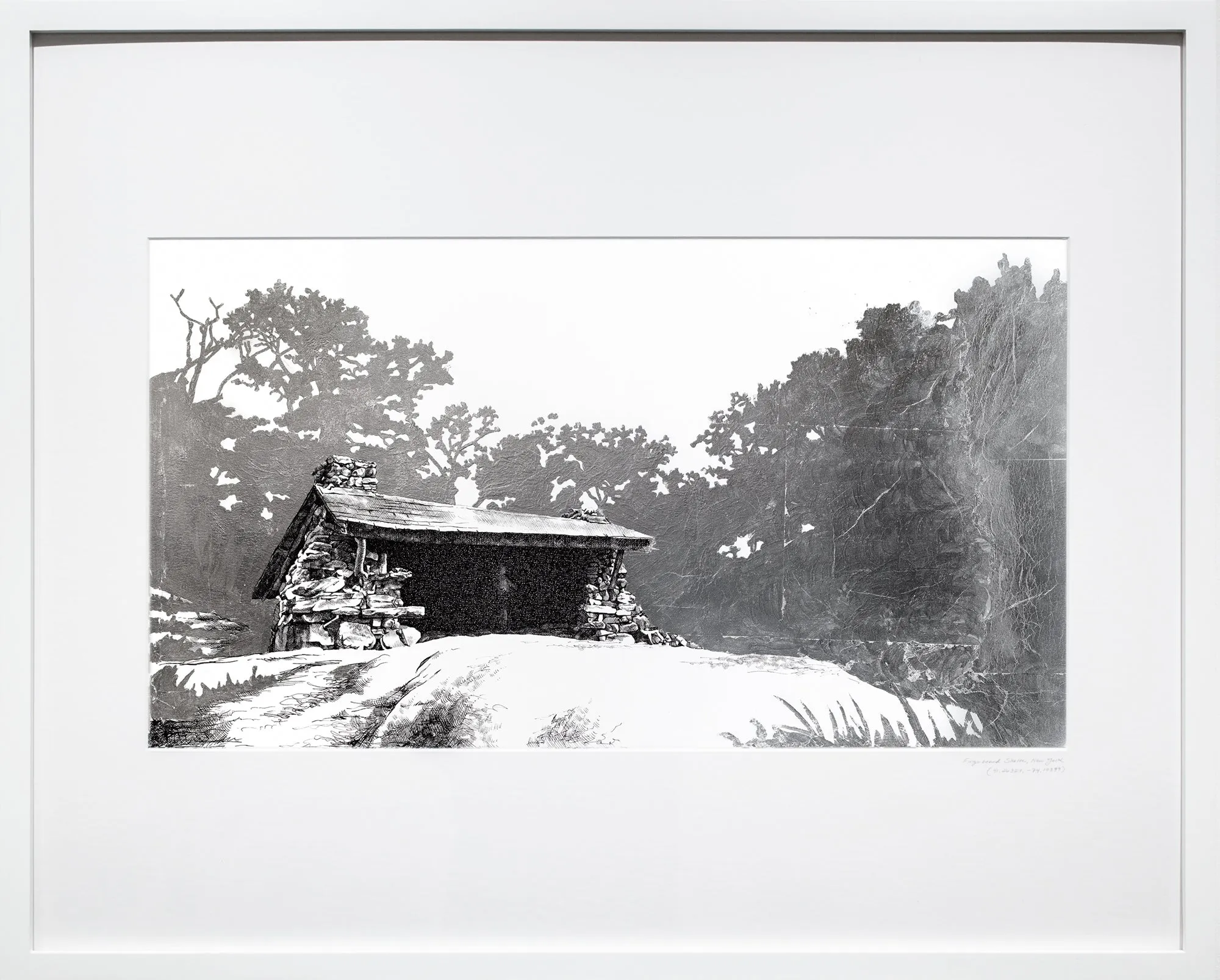 Fingerboard Shelter, New York. [ 41.26327, -74.10399 ]