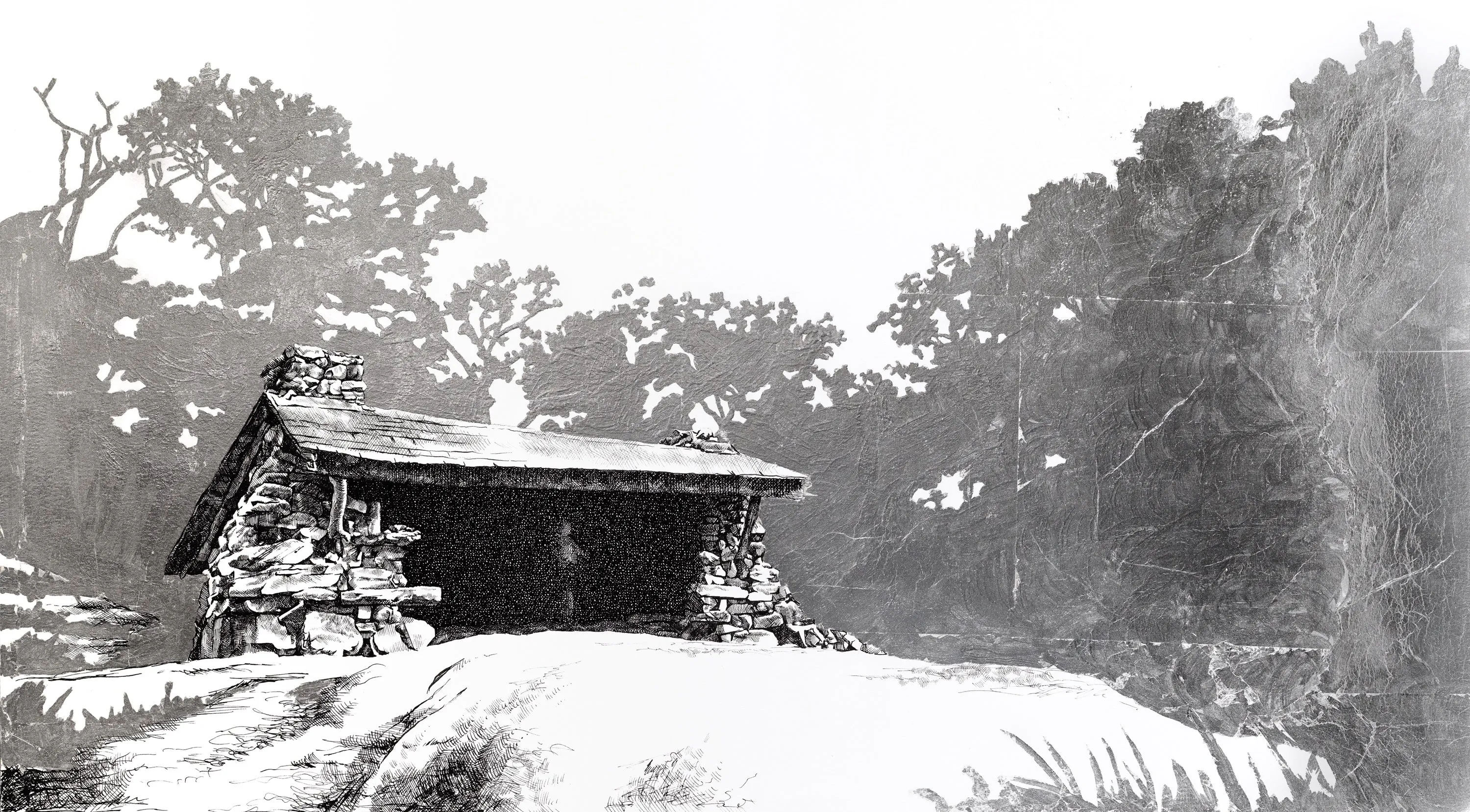 Fingerboard Shelter, New York. [ 41.26327, -74.10399 ]